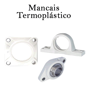Mancal Termoplástico | Sinal Rolamentos Mancais - Rolamentos - Sinal Rolamentos