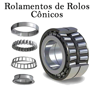 Os rolamentos de uma carreira de rolos cônicos  foram projetados para suportar cargas combinadas, ou seja, cargas axiais e radiais que atuam simultaneamente